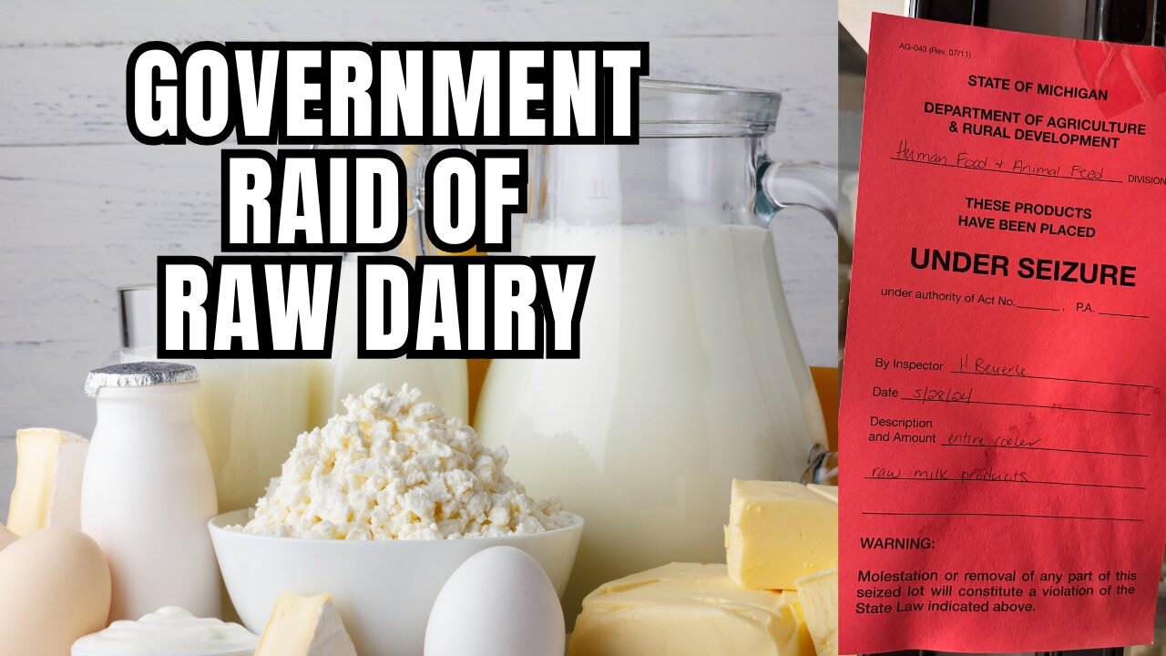 Government Raid of Raw Dairy at Nourish Cooperative