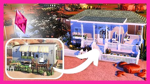 ✨ TURNING A TRAILER INTO A SMALL HOUSE WITH SECRET BUNKER IN THE SIMS 4 ✨| SIMSOPATH x SPEED BUILD