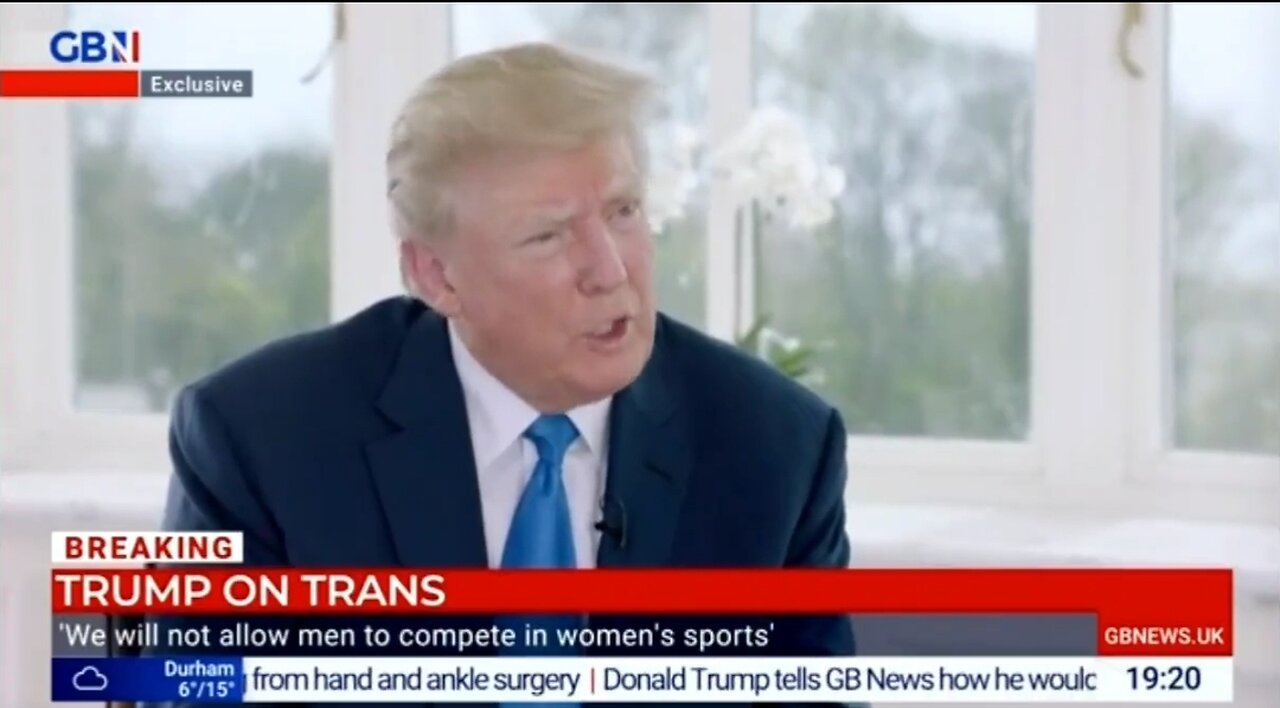 Trump: Men In Women’s Sports Is Disrespectful