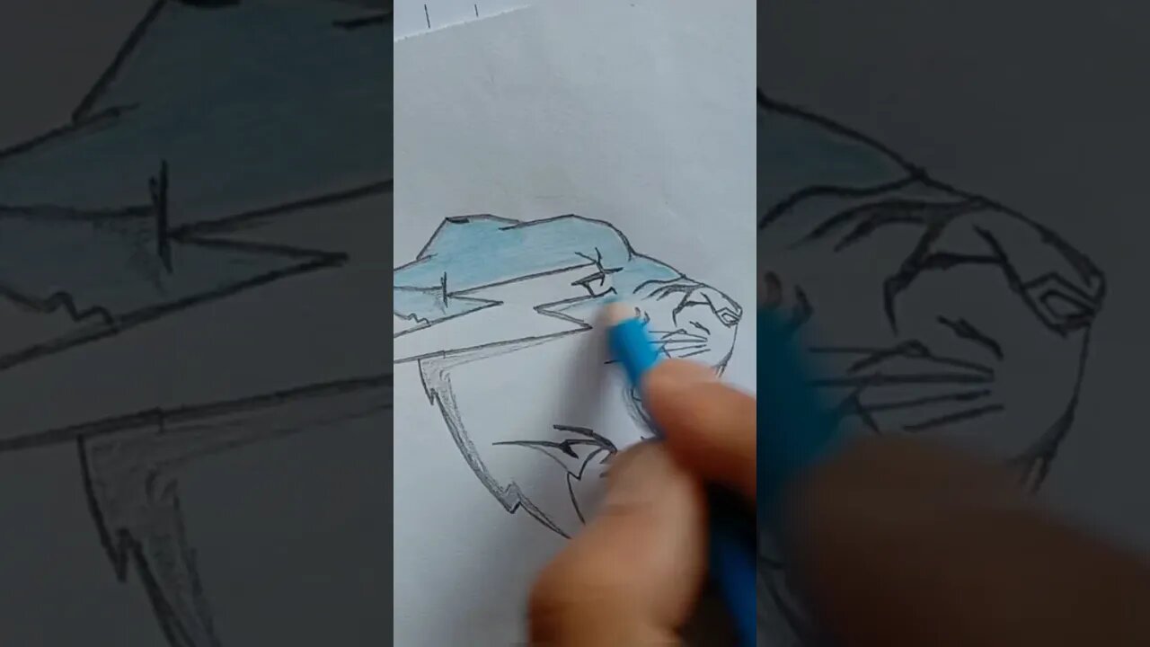 [ASMR] Mr.Beast logo colour filling. #shorts #mrbeast #art