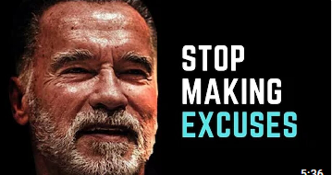 Stop Making Excuses Motivational Speech