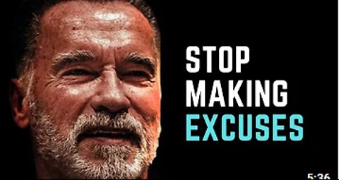 Stop Making Excuses Motivational Speech