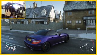 MERCEDES BENZ SLK 55 AMG - Forza Horizon 4 Gameplay FH4 / Logitech G29