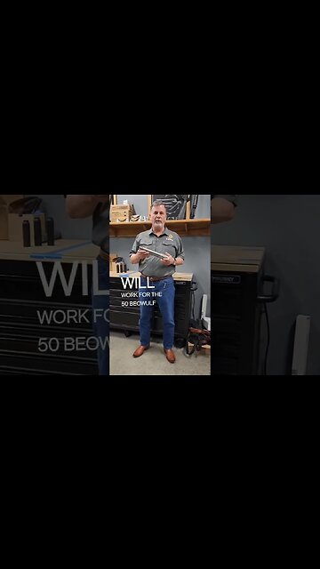 Did you ever think you'd see a suppressor for .50 Beowulf? 👀