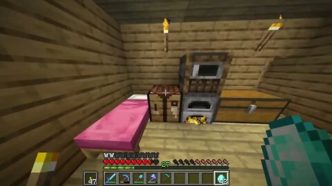 "did you take my diamond pickaxe"