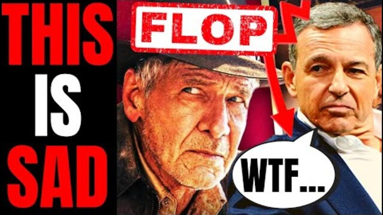 INDIANA JONES IS DEAD AT THE BOX OFFICE FOR WOKE DISNEY | THE WORST FLOP OF ALL TIME FOR THEM