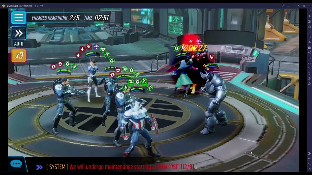 MSF War Live: Secret Avengers + Shield vs Doc Ock Sinister Six