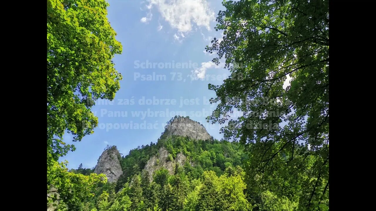 Schronienie w Bogu Psalm 73, werset 28