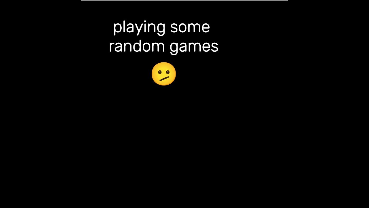 Playing Random Games 🫤