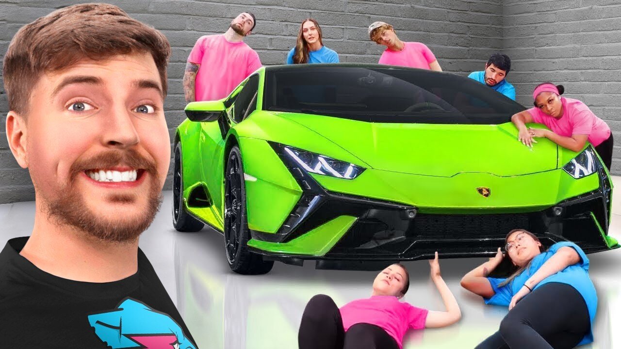 Last To Take Hand Off Lamborghini, Keeps It | @amercianguy #youtube #video #subscribe #rumble