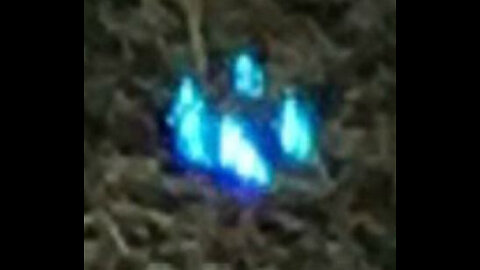 Blue Orb from Mount Shasta. California