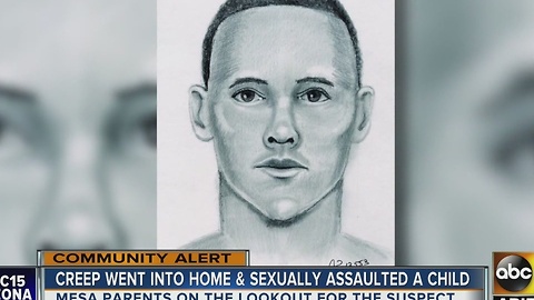 Man allegedly breaks into Mesa home, sexually assaults child