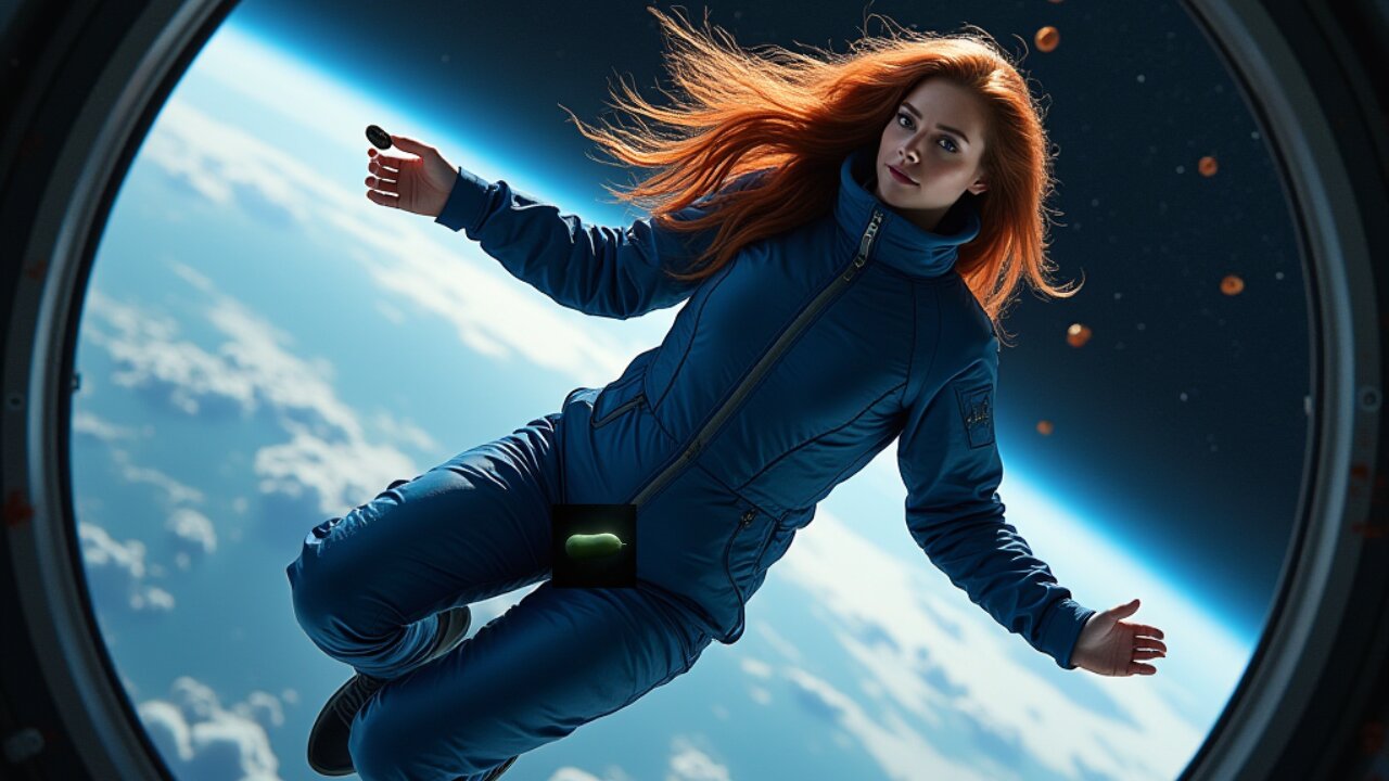 100th Woman in Space…sounds like she’s flicking her bean?