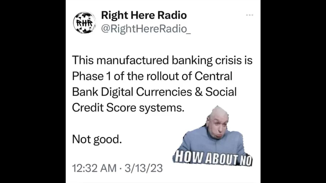 Phase 1: Manufacture A Banking Crisis