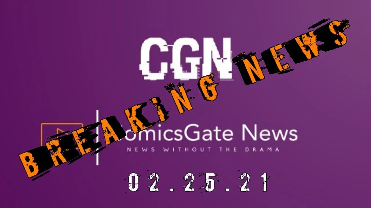 #ComicsGate News: BREAKING NEWS!! Vic King Drops Bombshell (2 to be Exact) 02.25.21