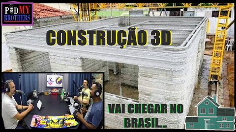 CONSTRUÇÃO DE CASAS COM IMPRESSORA 3D - IMPRESSIONANTE