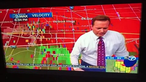 Tornado warnings Chicago area Monday evening June 13th 2022 with EAS, News, & Sirens.