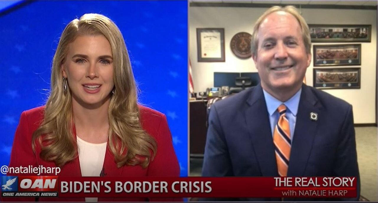 The Real Story - OAN Immigration Overload with Ken Paxton