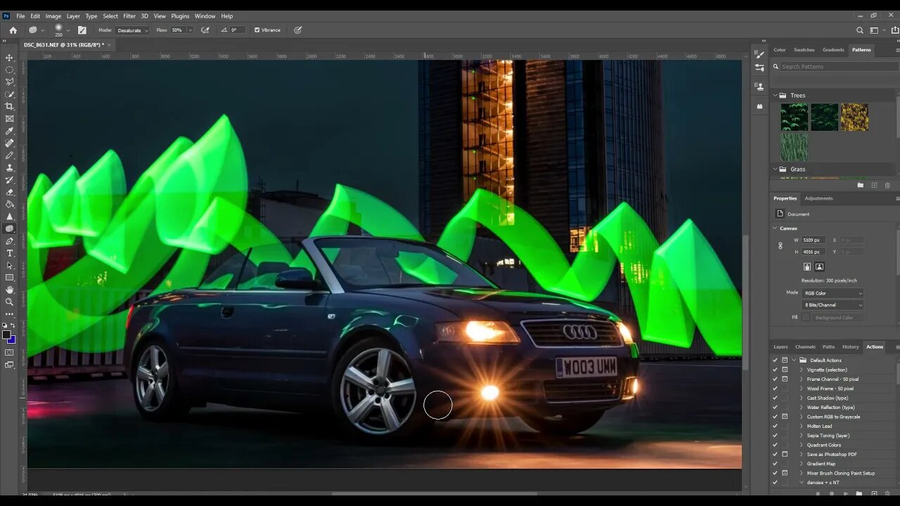 ★★★★★ how to retouch photoshoot of the car in the night Photoshop