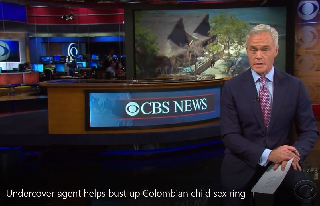 2015 CBS: Tim Ballard Busts Colombian Child Sex Ring (Portrayed in Sound of Freedom)