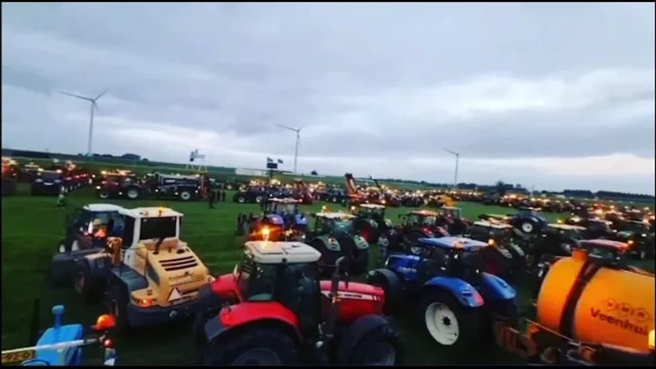 Netherlands Farmers For Freedom Taking A Stand For Freedom Netherlands Farmers Protest For Liberty!