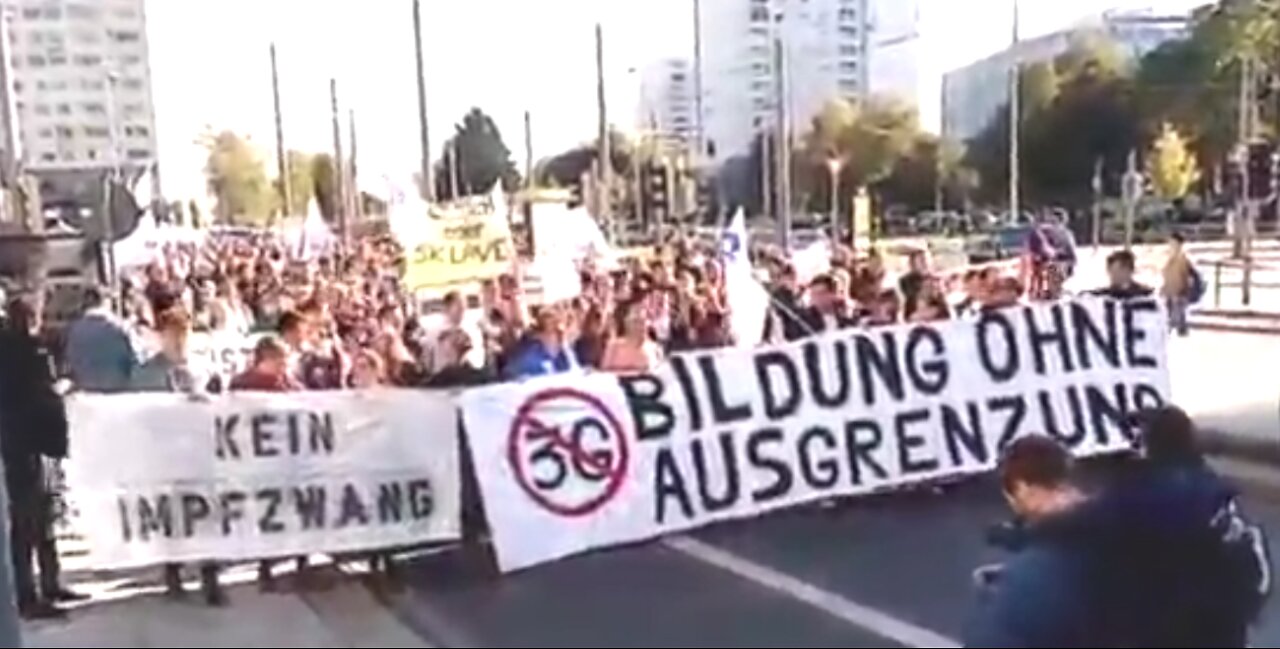 The revolution will not be televised - video compilation of Corona protests 2020/2021