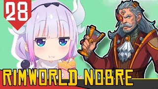 Invasão das LOLIS DRAGÂO! - Rimworld Royalty Base Aberta #28 [Gameplay Português PT-BR]