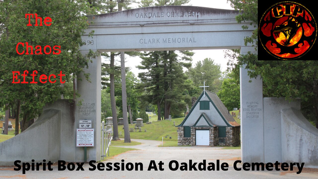 Spirit Box Session At Oakdale Cemetery | A Weird Maine Investigation