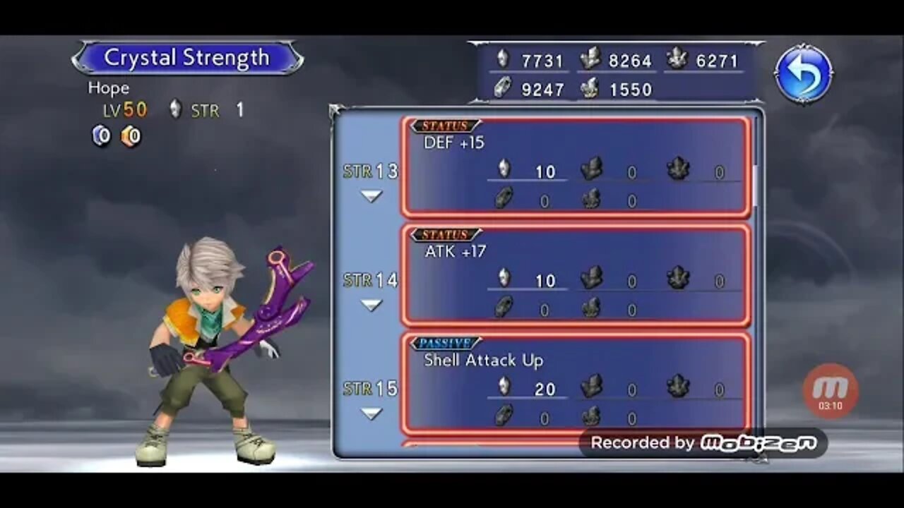 More Final Fantasy heros crystal power is maxed out! / Final Fantasy Dissidia Opera Omnia