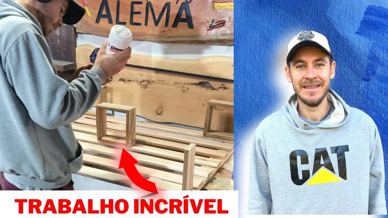 Um Projeto Simples E Muito Lindo para Você Ganhar dinheiro. Easy Woodworking Project