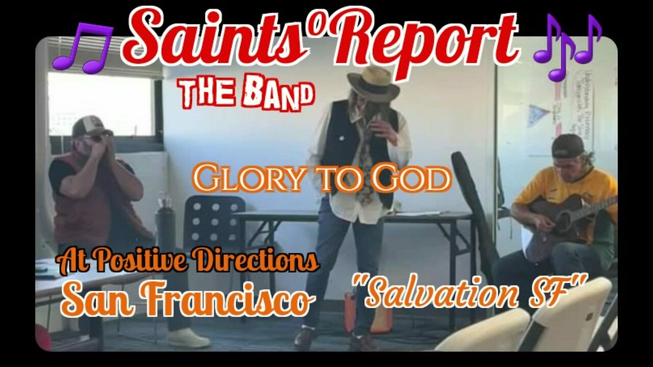 1k40. SaintsReport The Band at Positive Directions SF.