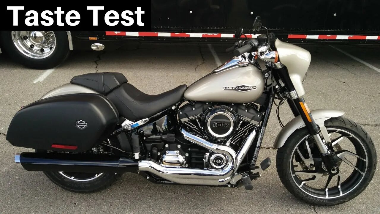 Harley-Davidson Sport Glide 107 '18 | Taste Test