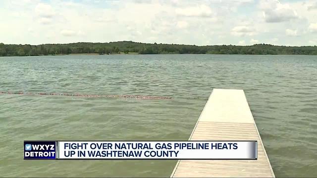 Fight over natural gas pipeline heats up in Washtenaw County