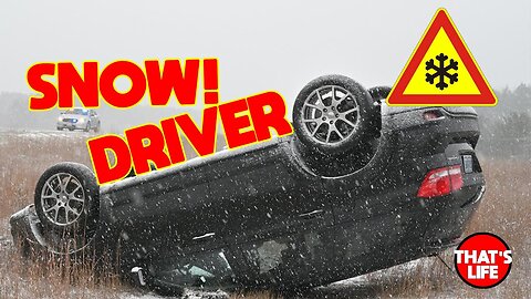 Crash Winter Snow Driver - Fail Compilation