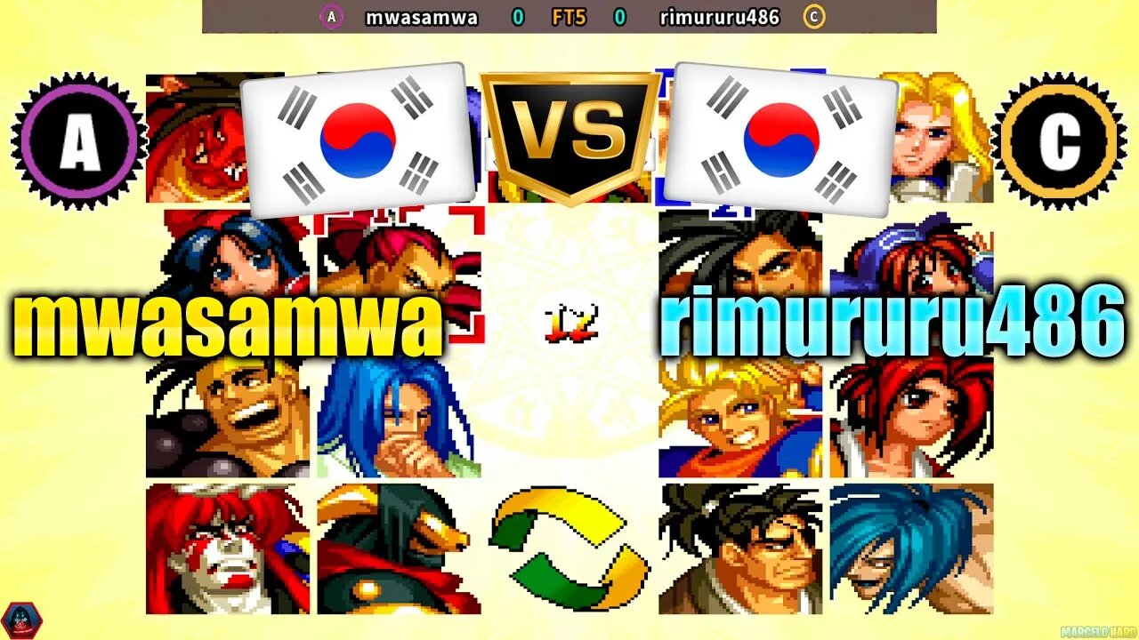 Samurai Shodown IV (mwasamwa Vs. rimururu486) [South Korea Vs. South Korea]