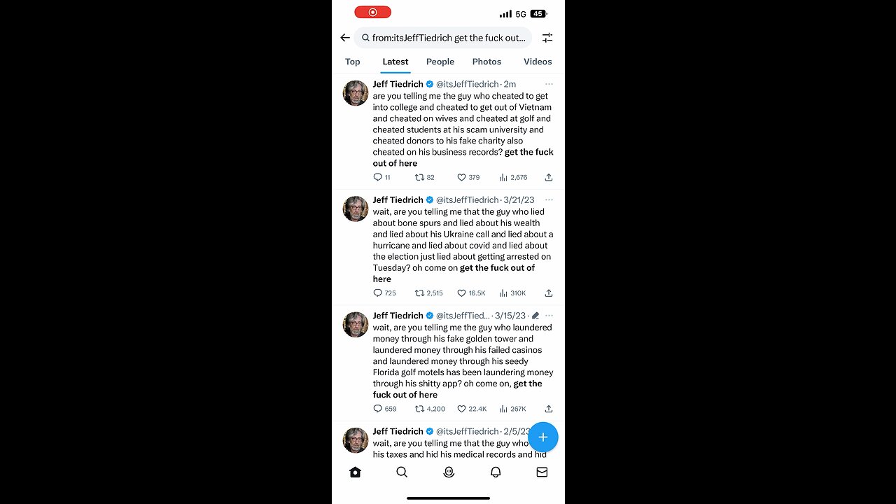 Jeff Tiedrich gets paid to tweet (Part 2)