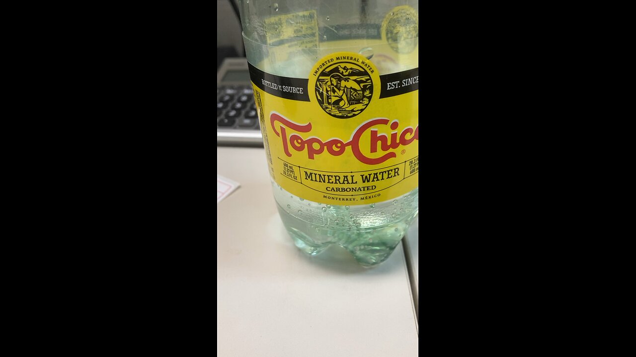 First taste of topo chico