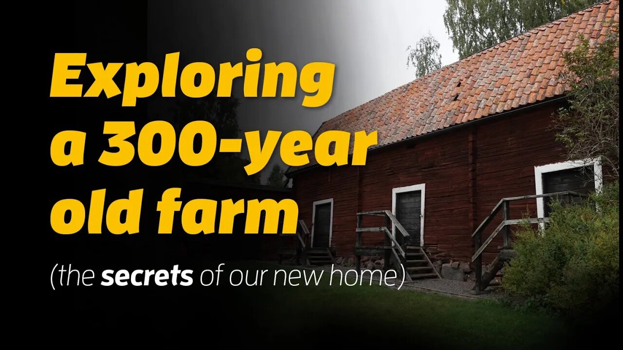 Exploring the SECRETS of a 300-year-old farm (our new home)