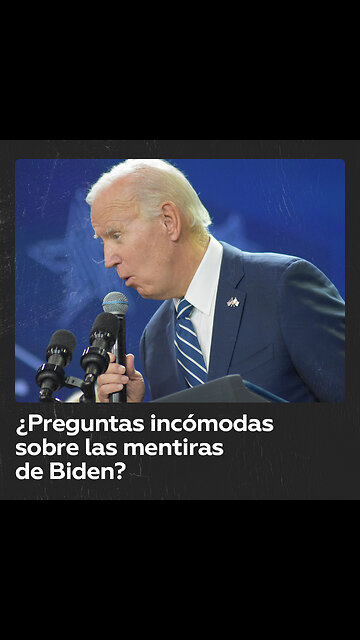 Representante del Pentágono comenta sobre las mentiras de Biden Cover