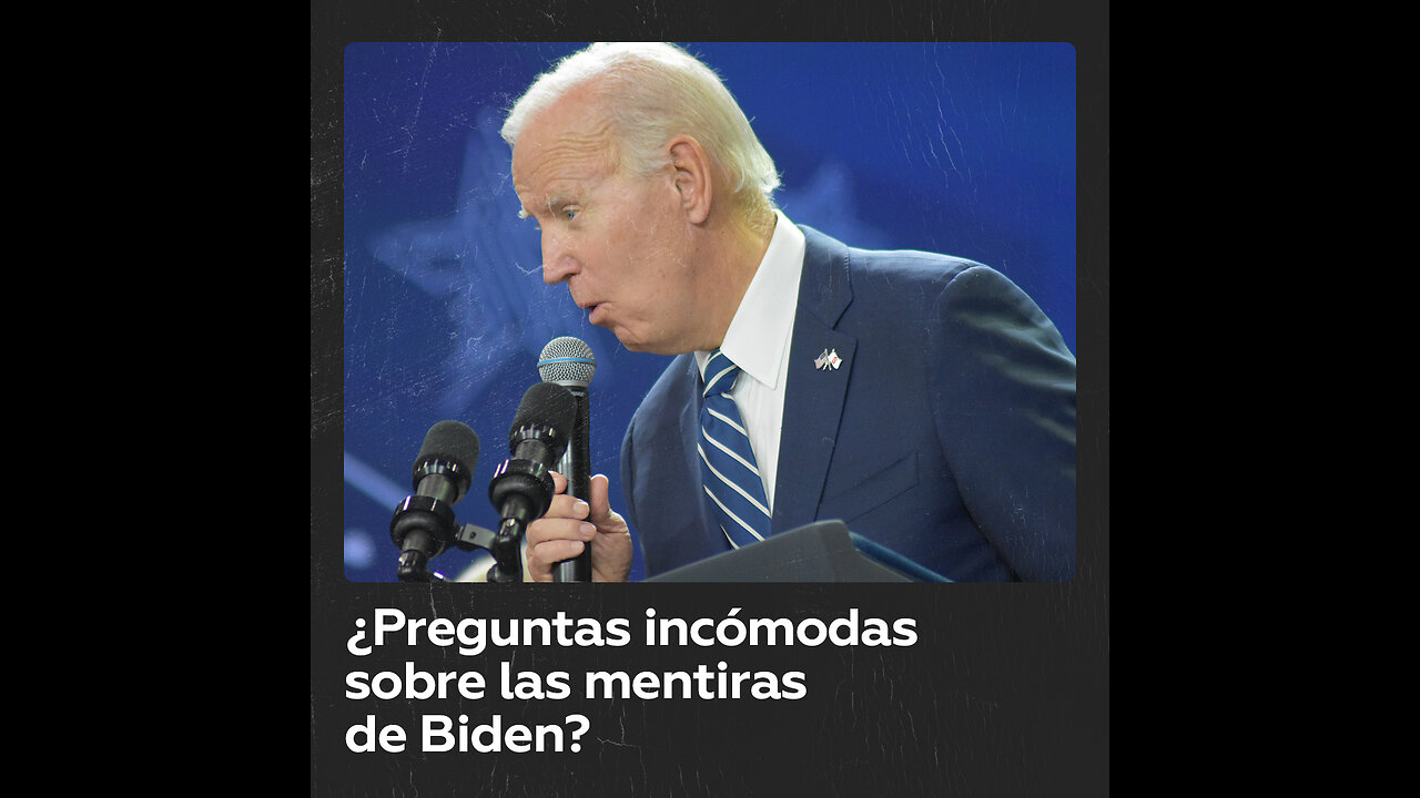 Representante del Pentágono comenta sobre las mentiras de Biden Cover