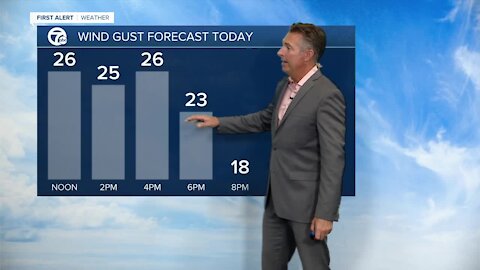 7 First Alert Forecast Noon Update, Monday, September 6