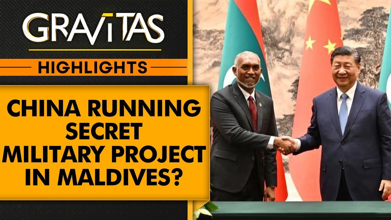 A secret Chinese military base in Maldives to counter India? | latest news