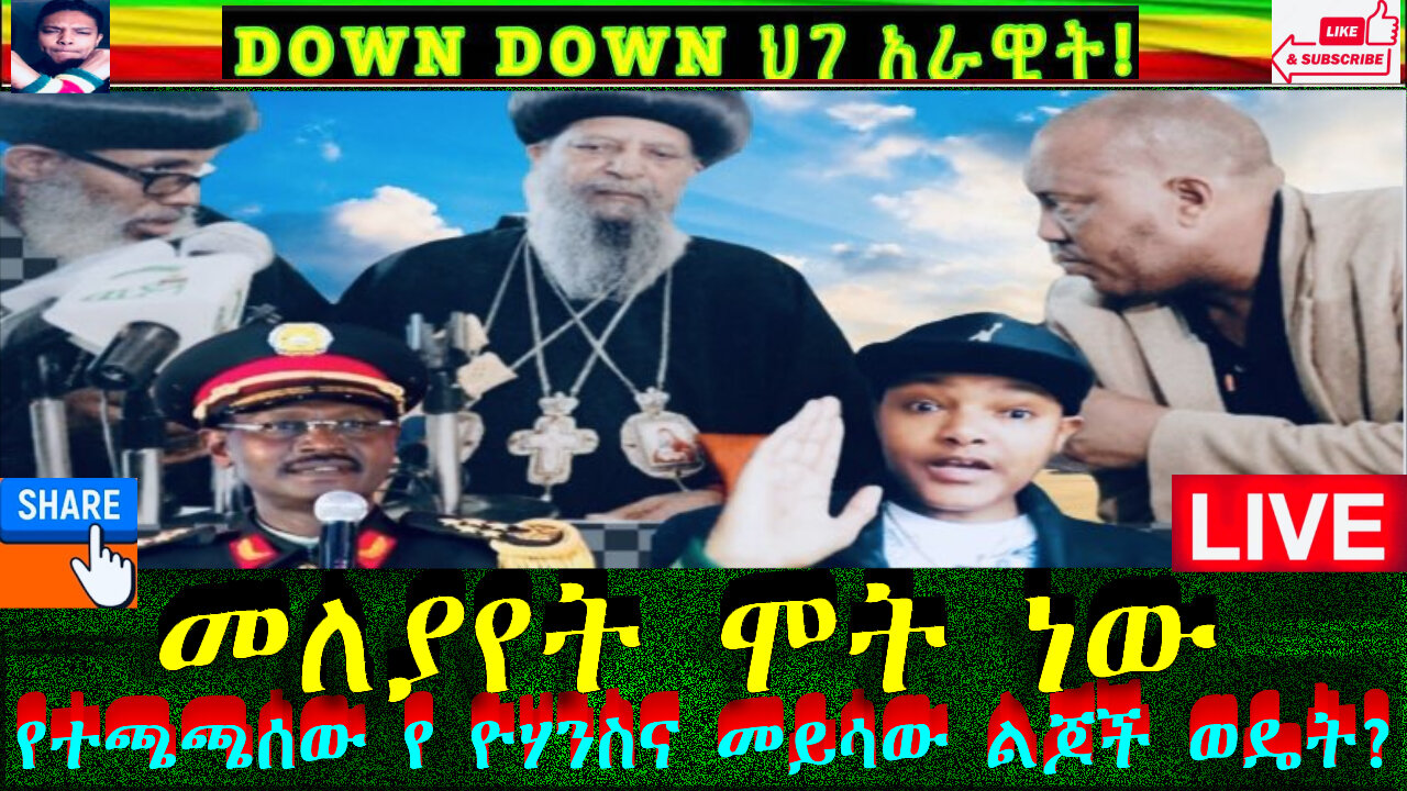 የተጫጫሰው የ ዮሃንስና መይሳው ልጆች ኢሊቶች ወዴት