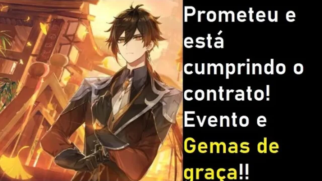 (Genshin)Gemas de graça e novidades!!