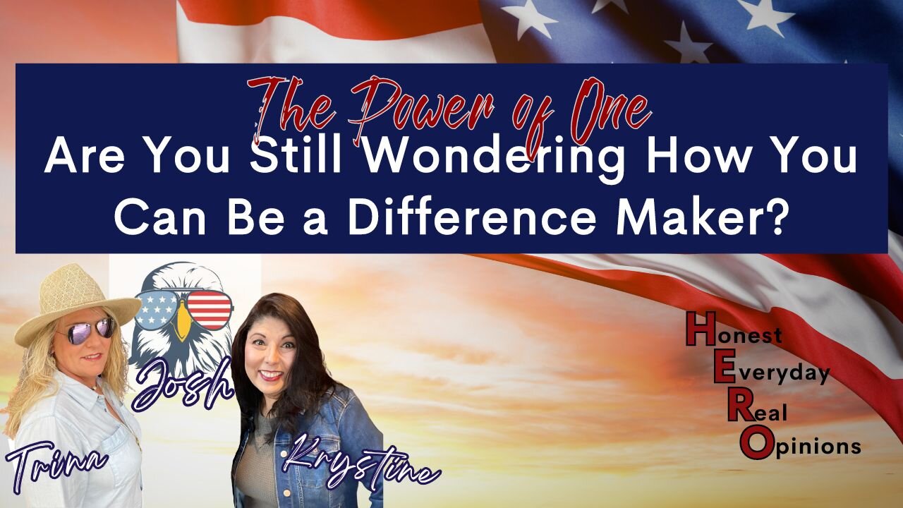 Are You Still Wondering How You Can Be a Difference Maker?