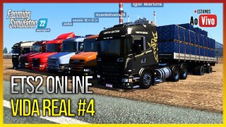 ▶️ETS2 VIDA REAL ONLINE #4 COMPRAMOS A 1313 MURIÇOCA - MAPA BR BRASIL - ETS2