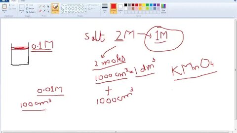 Class 9th Chem Diluton of Solution