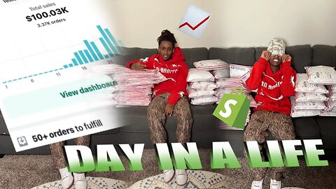 DAY IN THE LIFE OF A 6 FIGURE CLOTHING BRAND OWNER