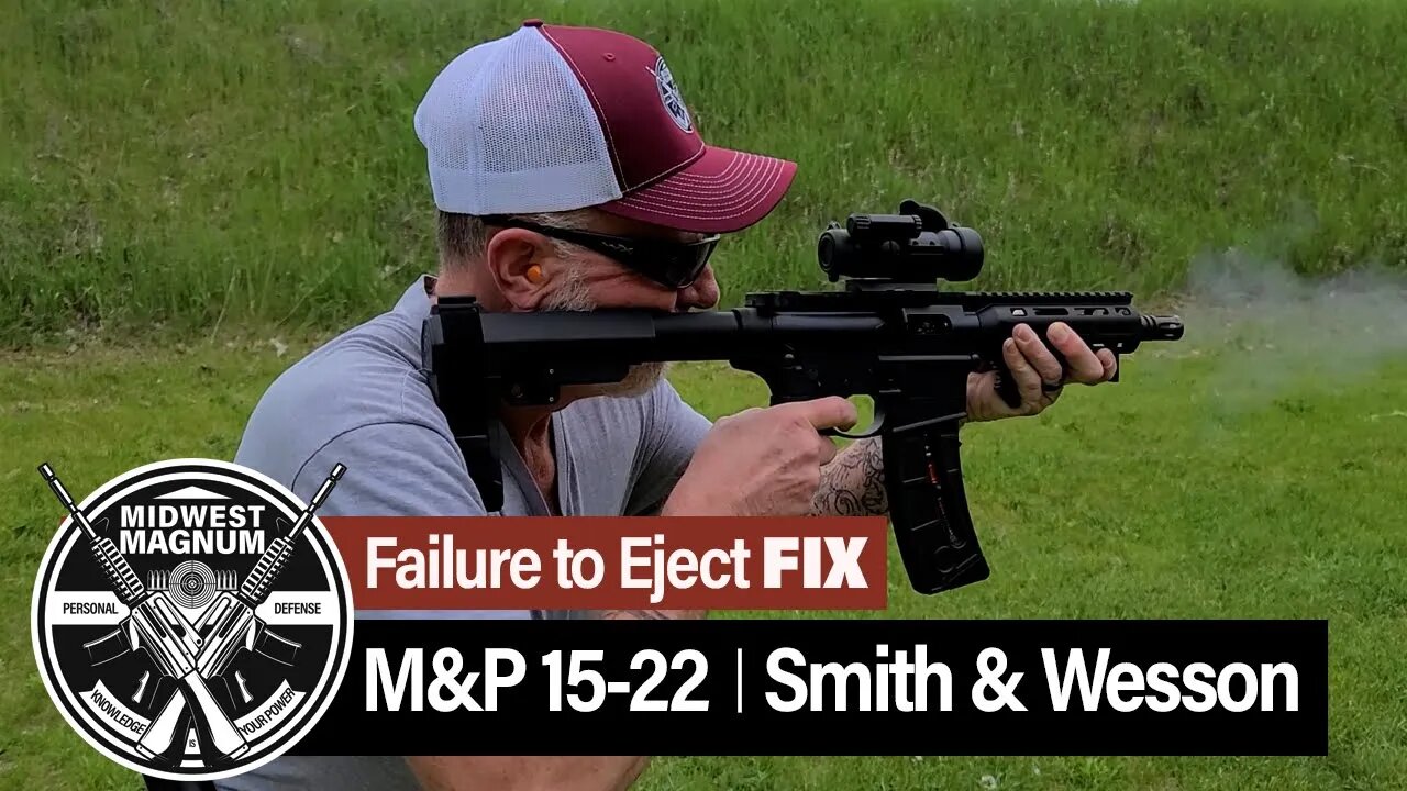 Smith & Wesson 15-22 Pistol - First Range Outing and Ejection Fix