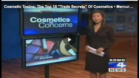 Learn more about the toxins commonly found in cosmetics